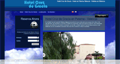 Desktop Screenshot of hotelcruzdegracia.es